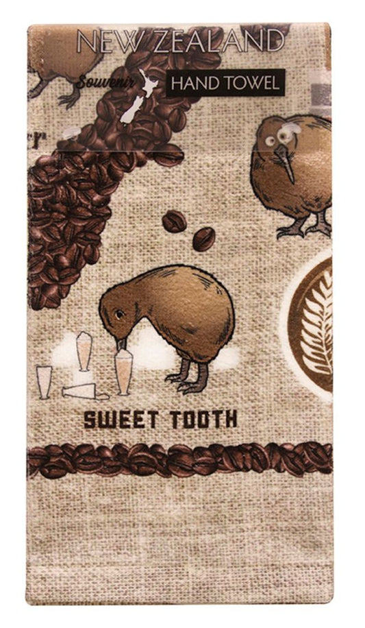 Kitchen Towel Coffee Kiwis - 1st Stop Marshall's Health Shop, Gift Shop! - Heath and Natural Therapy New Brighton Christchurch - Naturopath
