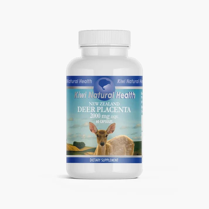 Kiwi Natural Health Deer Placenta 2000 mg EQV - MarshallsHealthShop