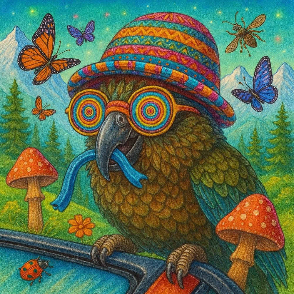 Kiwiana Ceramic Coasters (Set 4) - MarshallsHealthShop