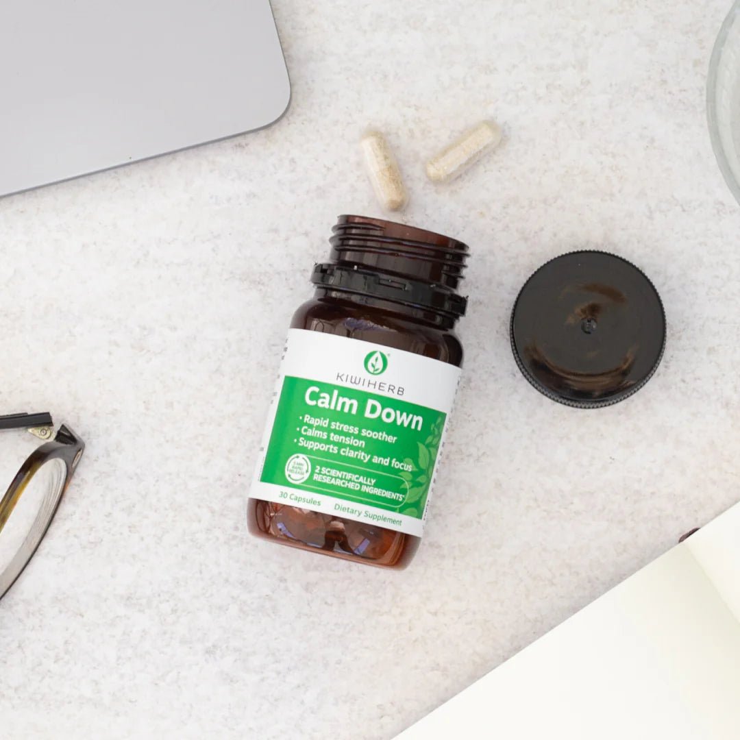 KIWIHERB Calm Down 30 Caps - 1st Stop Marshall's Health Shop, Gift Shop! - Heath and Natural Therapy New Brighton Christchurch - Naturopath