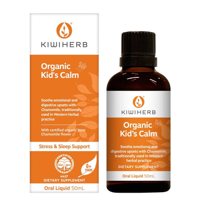 KIWIHERB Children's Organic Kid's Calm - 1st Stop Marshall's Health Shop, Gift Shop! - Heath and Natural Therapy New Brighton Christchurch - Naturopath