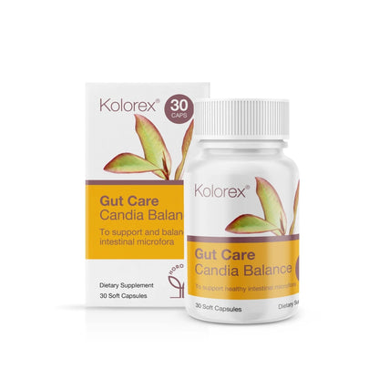 Kolorex Gut Care Candia Balance - 1st Stop Marshall's Health Shop, Gift Shop! - Heath and Natural Therapy New Brighton Christchurch - Naturopath