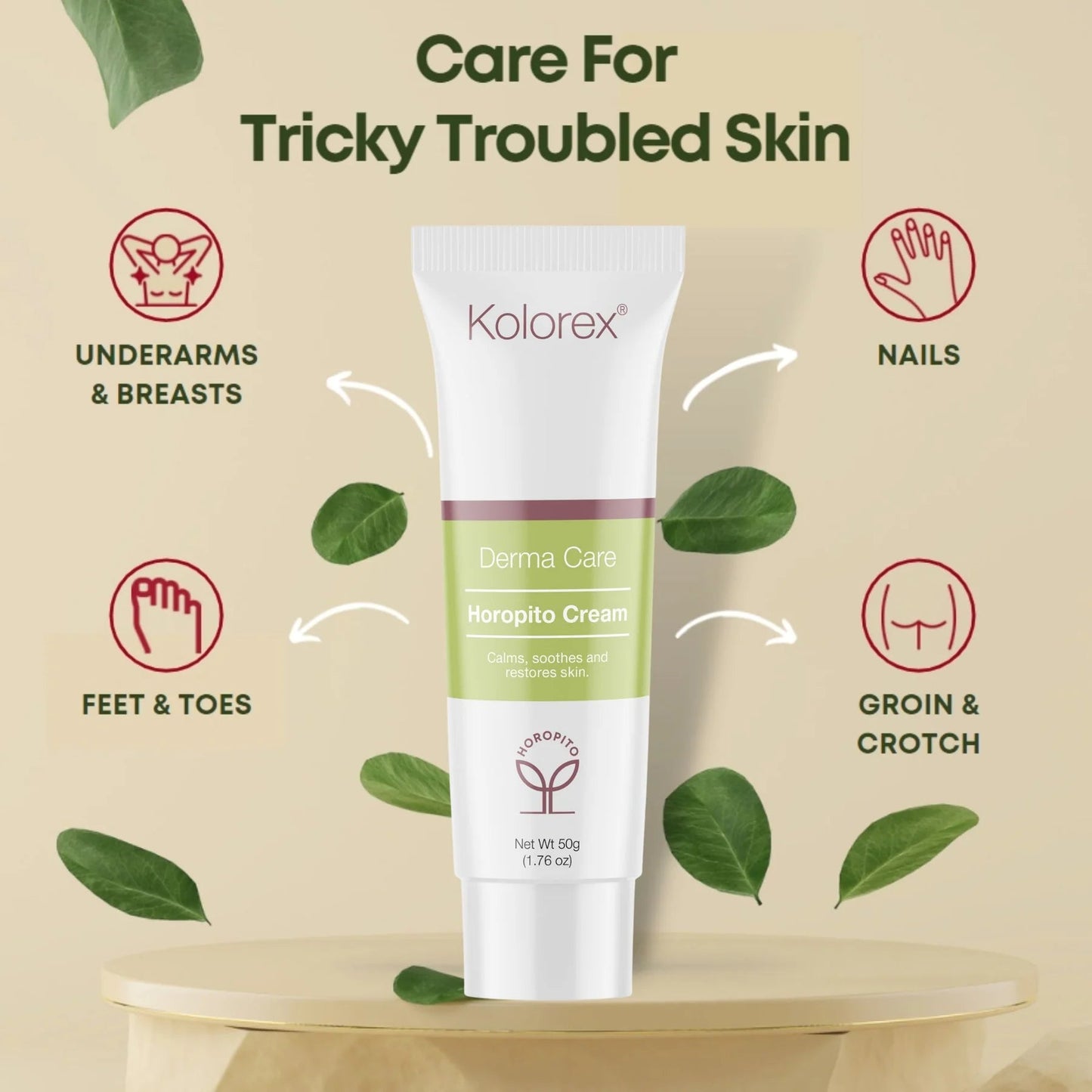 KOLOREX Horopito Skin Cream 50g - MarshallsHealthShop