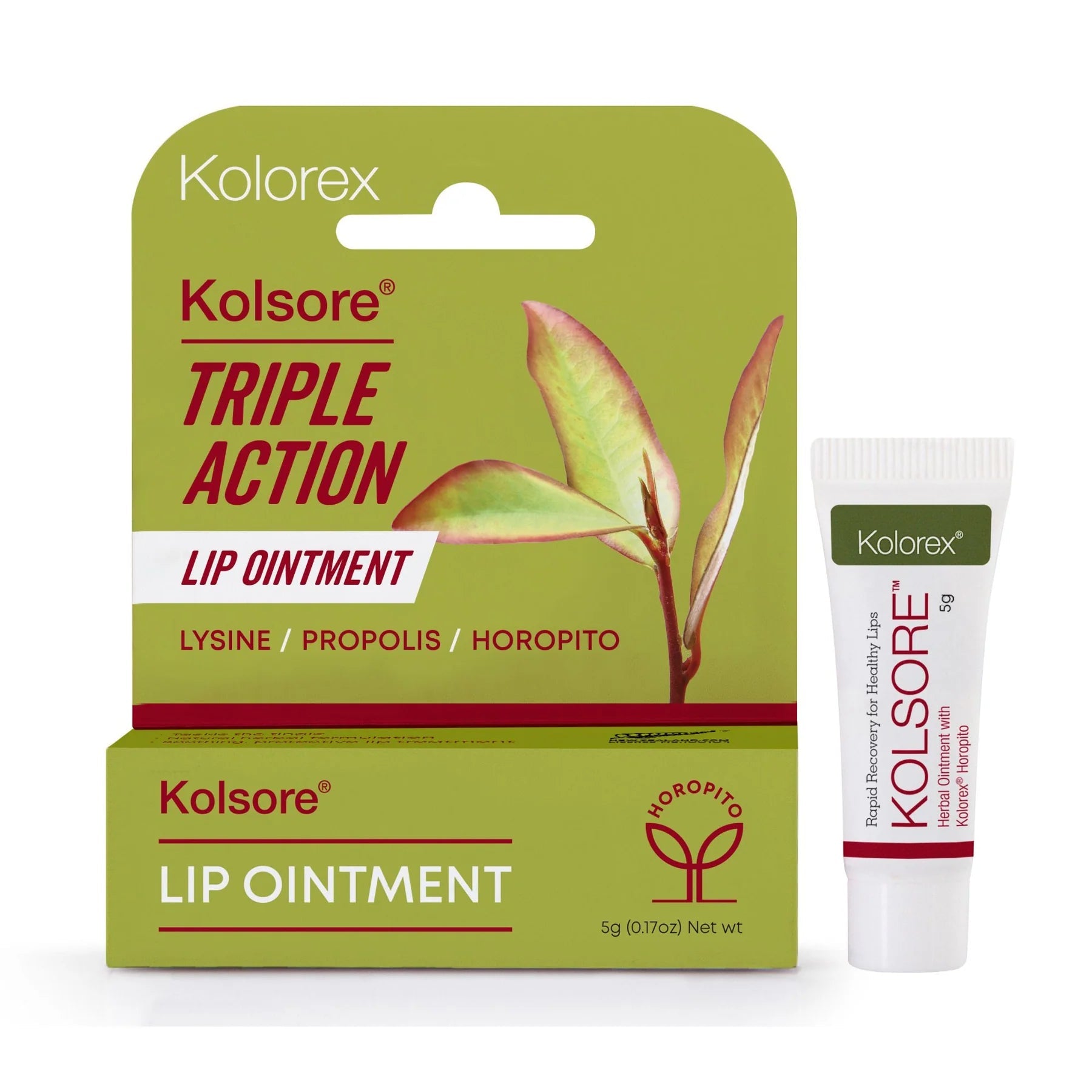 KOLOREX Kolsore Lip Ointment 5g - 1st Stop Marshall's Health Shop, Gift Shop! - Heath and Natural Therapy New Brighton Christchurch - Naturopath