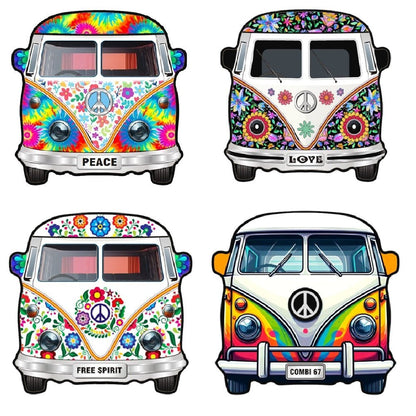 Kombi Van Ceramic Coaster (Set of 4) - 1st Stop Marshall's Health Shop, Gift Shop! - Heath and Natural Therapy New Brighton Christchurch - Naturopath
