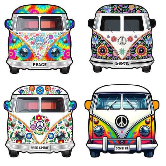 Kombi Van Ceramic Coaster (Set of 4) - 1st Stop Marshall's Health Shop, Gift Shop! - Heath and Natural Therapy New Brighton Christchurch - Naturopath