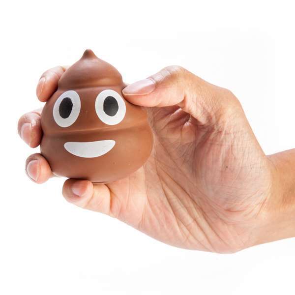 Koolface Smiling Poo Stress Relief Ball - 1st Stop Marshall's Health Shop, Gift Shop! - Heath and Natural Therapy New Brighton Christchurch - Naturopath
