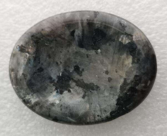 Labradorite Worry Stone Oval - MarshallsHealthShop
