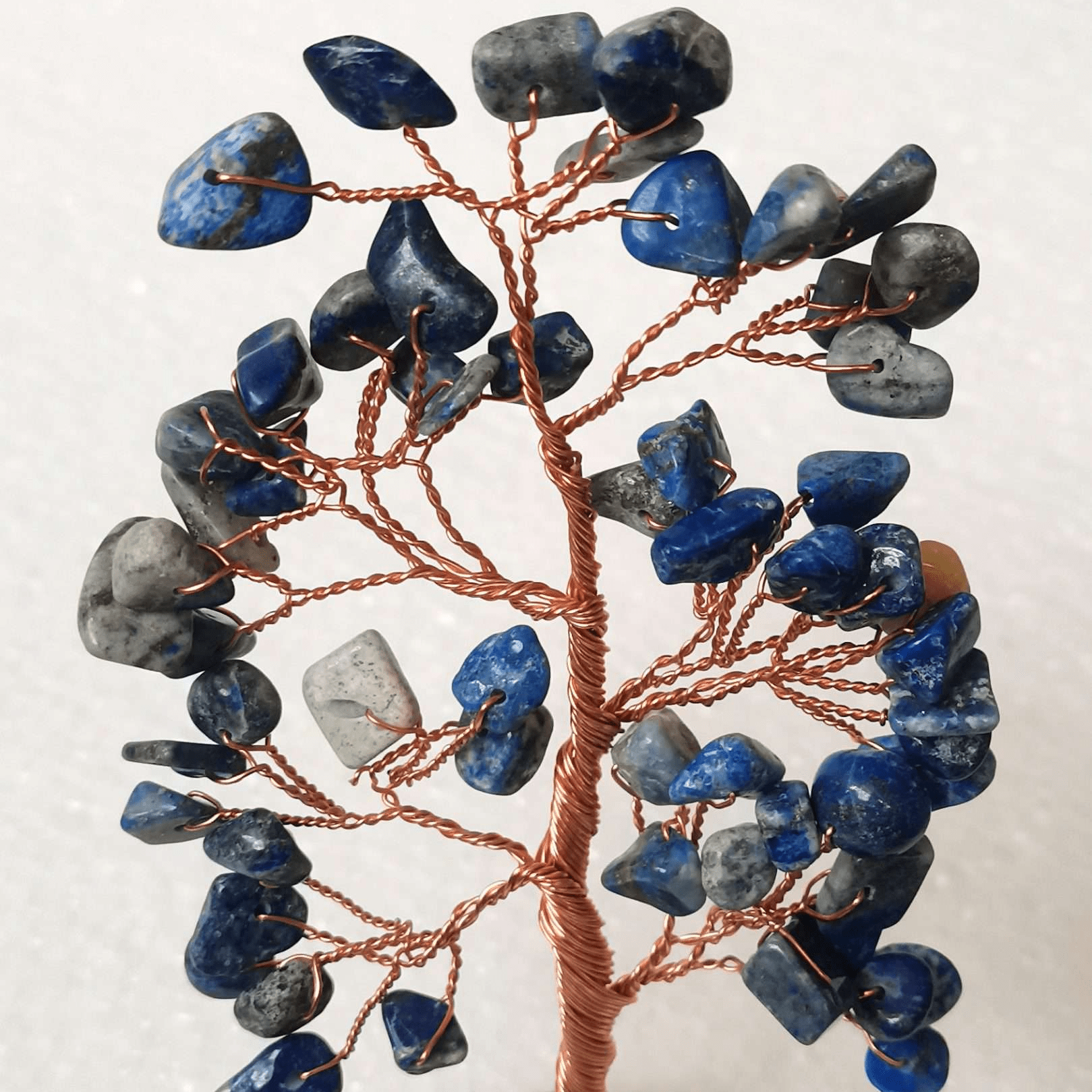 Lapis Lazuli Tree Agate Base - MarshallsHealthShop