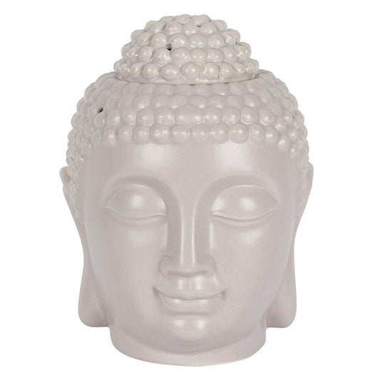Large Grey Buddha Head Oil Burner&nbsp;
H:20 x W:13 x D:18 cm - This large, ceramic Buddha head oil burner comes in a silky, grey finish and is sure to make a statement. Compatible with both fragrance oils and wax melts to create a calming atmosphere in the home.

1st Stop, Marshall's Health Shop, Gift Shop!
SKU: OB50030