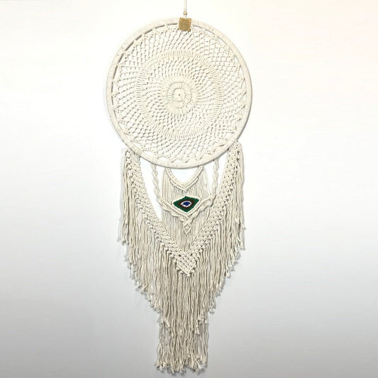 Large Natural Dreamcatcher 50cm - 1st Stop Marshall's Health Shop, Gift Shop! - Heath and Natural Therapy New Brighton Christchurch - Naturopath
