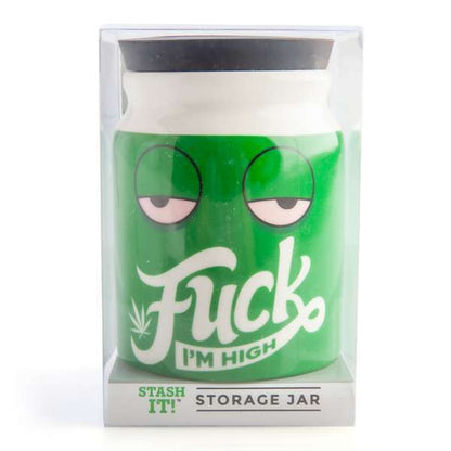 Large Stash It! Storage Jar AA - SJL/FIH - MarshallsHealthShop