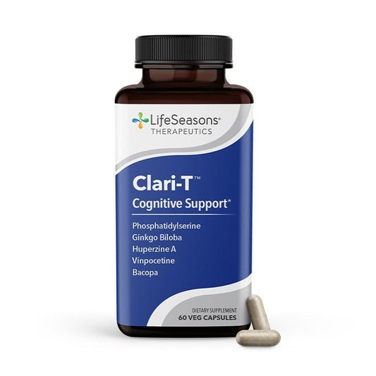LifeSeasons Clari - T 60 Vege Capsules - MarshallsHealthShop