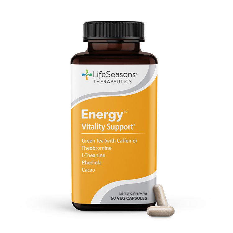 LifeSeasons Energy 60 Vege Caps - MarshallsHealthShop
