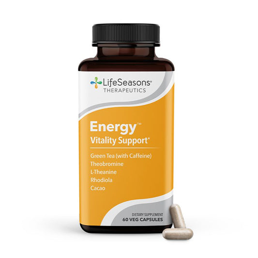 LifeSeasons Energy 60 Vege Caps - MarshallsHealthShop