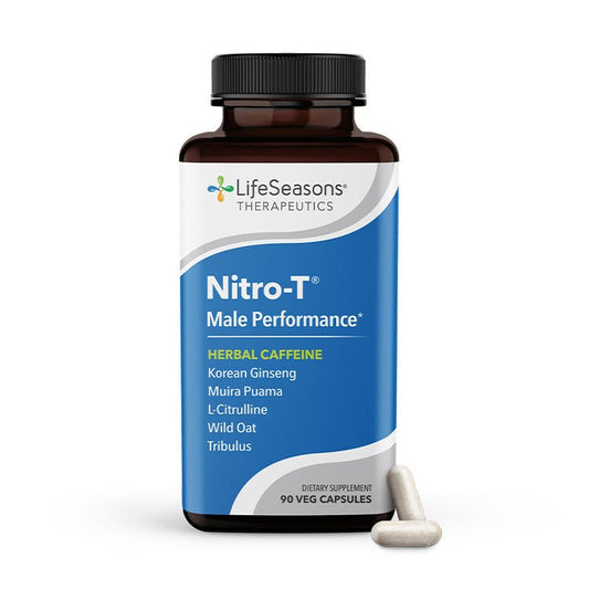 LifeSeasons Nitro - T 90 Vege Capsules - MarshallsHealthShop