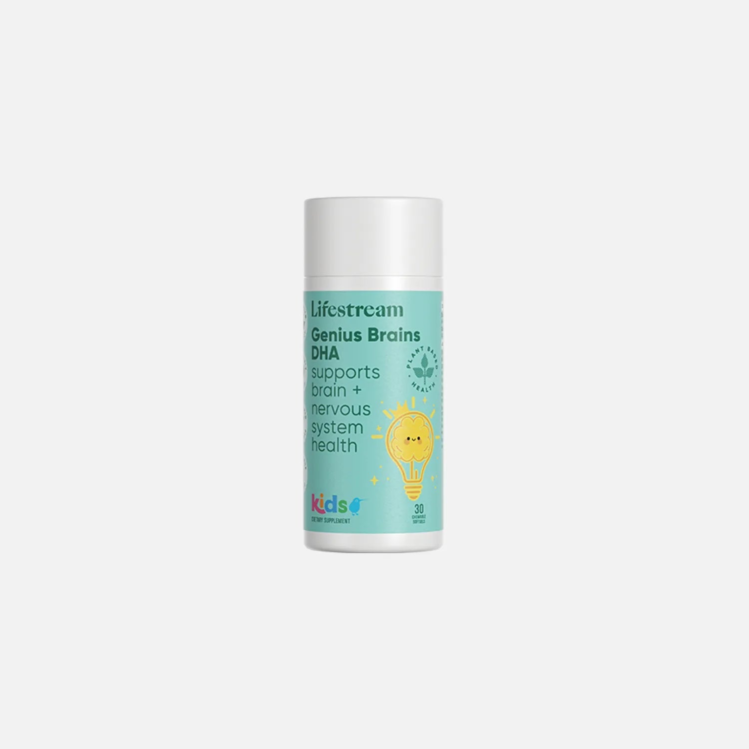 Lifestream Genius Brains DHA Kids 30 Chewable Softgels - 1st Stop Marshall's Health Shop, Gift Shop! - Heath and Natural Therapy New Brighton Christchurch - Naturopath