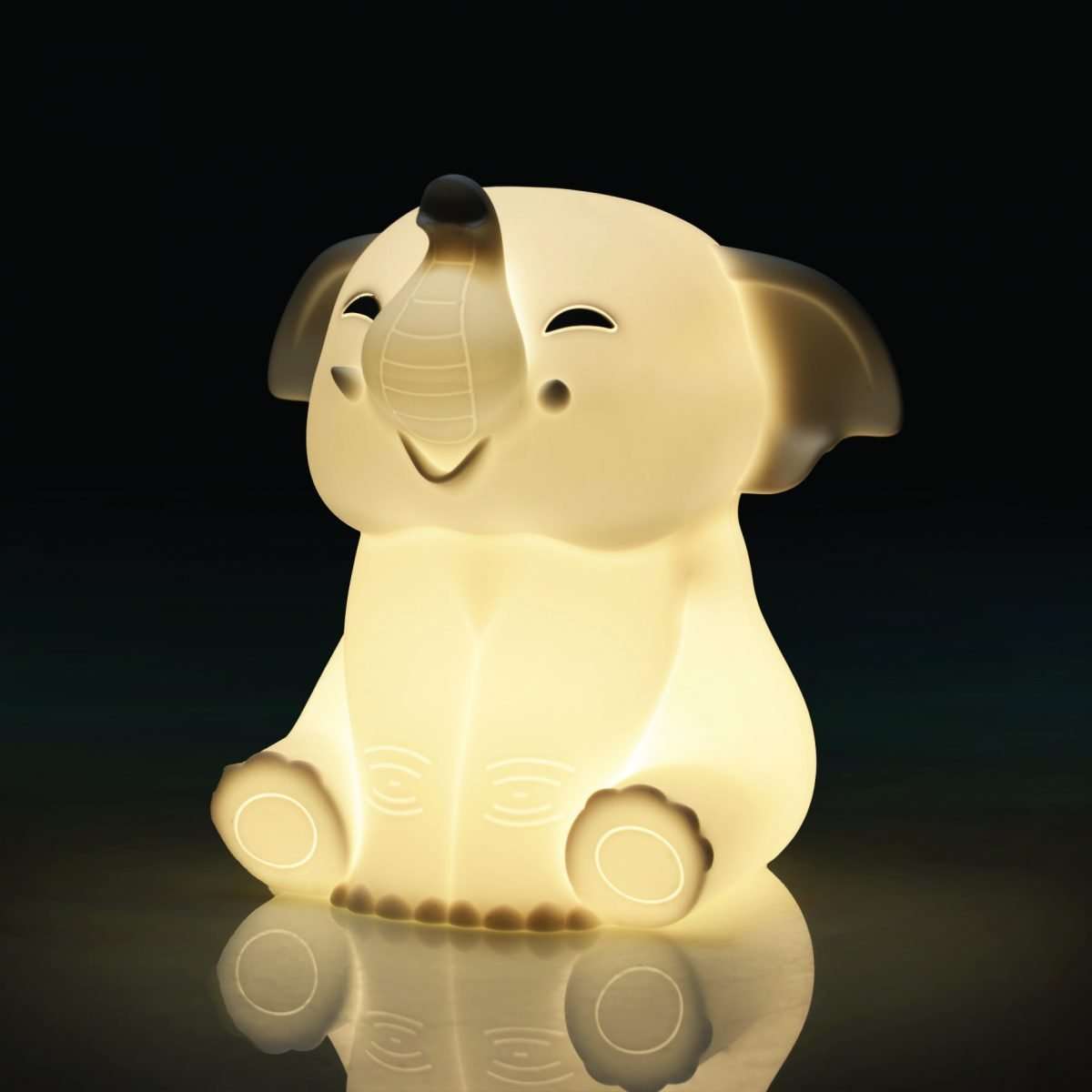 Lil Dreamers Elephant Soft Touch LED Light# - 1st Stop Marshall's Health Shop, Gift Shop! - Heath and Natural Therapy New Brighton Christchurch - Naturopath#
