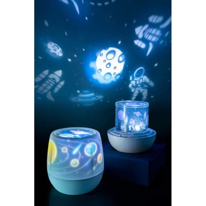 Lil Dreamers Lumi - Go - Round Space Rotating Projector Light - 1st Stop Marshall's Health Shop, Gift Shop! - Heath and Natural Therapy New Brighton Christchurch - Naturopath