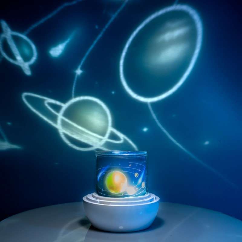 Lil Dreamers Lumi - Go - Round Space Rotating Projector Light - 1st Stop Marshall's Health Shop, Gift Shop! - Heath and Natural Therapy New Brighton Christchurch - Naturopath