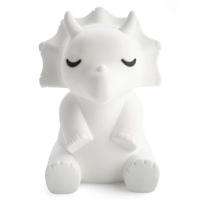 Lil Dreamers Triceratops Soft Touch LED Light - 1st Stop Marshall's Health Shop, Gift Shop! - Heath and Natural Therapy New Brighton Christchurch - Naturopath