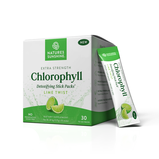 Natures Sunshine Chlorophyll Stick Pack 30's