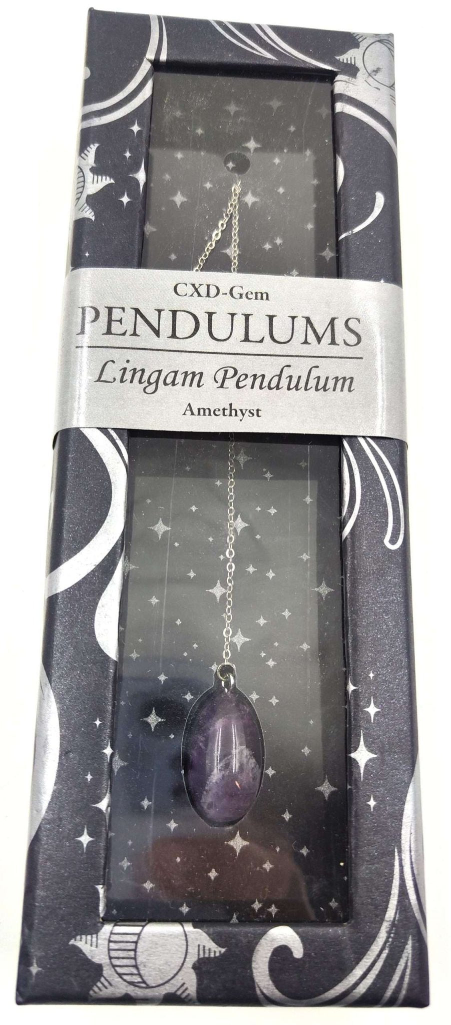Lingam Pendulum Amethyst - MarshallsHealthShop