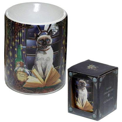 Lisa Parker Hocus Pocus Cat Oil Burner - 1st Stop Marshall's Health Shop, Gift Shop! - Heath and Natural Therapy New Brighton Christchurch - Naturopath