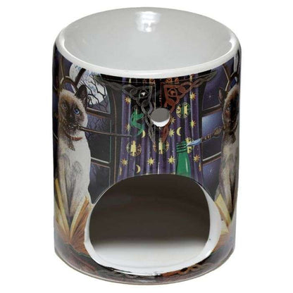 Lisa Parker Hocus Pocus Cat Oil Burner - 1st Stop Marshall's Health Shop, Gift Shop! - Heath and Natural Therapy New Brighton Christchurch - Naturopath