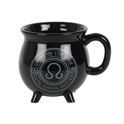 Litha Colour Changing Cauldron Mug - MarshallsHealthShop