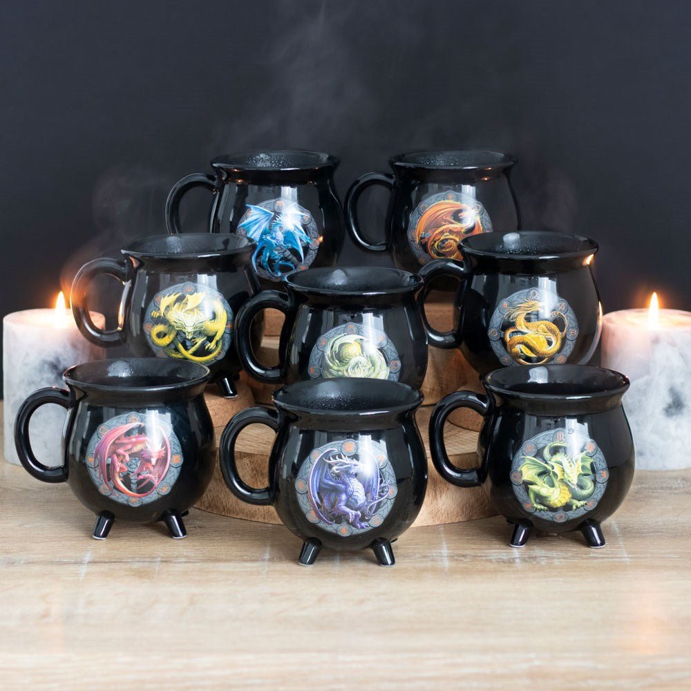 Litha Colour Changing Cauldron Mug - MarshallsHealthShop