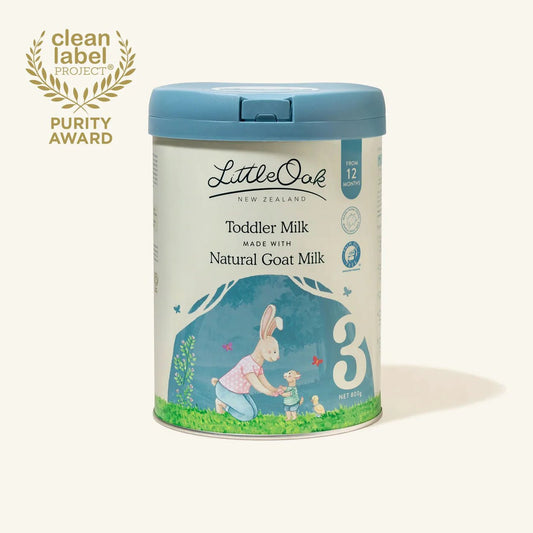 Little Oak Natural Goat Milk Toddler Milk with Olive Oil 800gm - 1st Stop Marshall's Health Shop, Gift Shop! - Heath and Natural Therapy New Brighton Christchurch - Naturopath