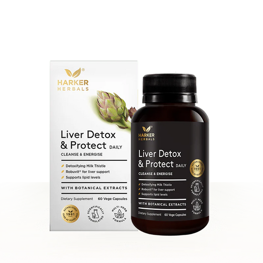 Harker Herbals Liver, Detox & Protect 60 Vege Capsules