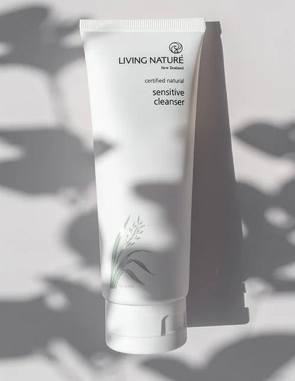 Living Nature Sensitive Cleanser 100ml

Living Nature's certified natural sensitive skincare range is clinically proven to be non-irritating; the soap-free and fragrance free simplicity of pH-balanced ingredients creates a beautifully mild, non-stripping cleanser. Organic virgin coconut oil and Harakeke flax extract provide moisturising and antibacterial benefits and gently remove makeup and skin debris without irritation, even on very dry or sensitive skin.1st Stop, Marshall's Health Shop!
