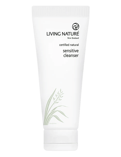 Living Nature Sensitive Cleanser 100ml

Living Nature's certified natural sensitive skincare range is clinically proven to be non-irritating; the soap-free and fragrance free simplicity of pH-balanced ingredients creates a beautifully mild, non-stripping cleanser. Organic virgin coconut oil and Harakeke flax extract provide moisturising and antibacterial benefits and gently remove makeup and skin debris without irritation, even on very dry or sensitive skin.1st Stop, Marshall's Health Shop!