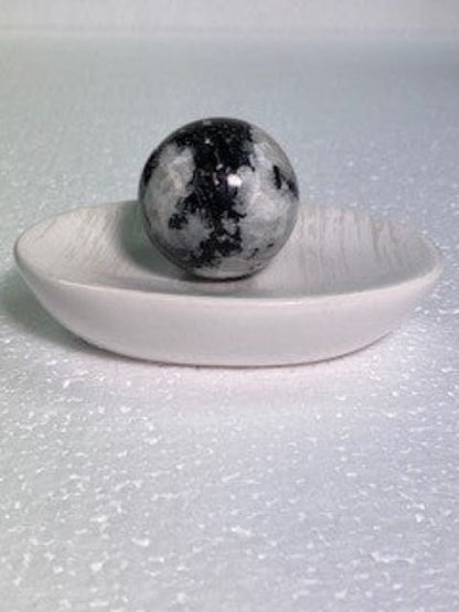 Love Of Crystals Moonstone Sphere - 1st Stop Marshall's Health Shop, Gift Shop! - Heath and Natural Therapy New Brighton Christchurch - Naturopath