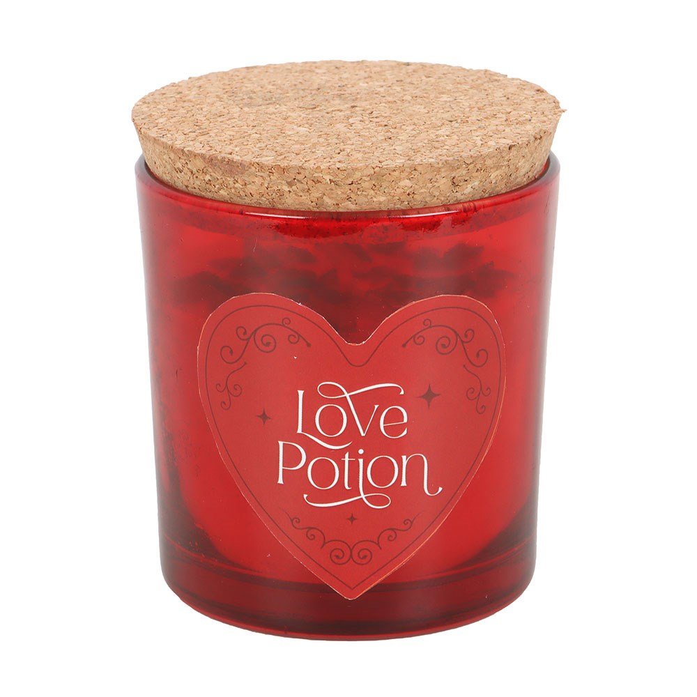 Love Potion Raspberry Crystal Chip Candle - MarshallsHealthShop