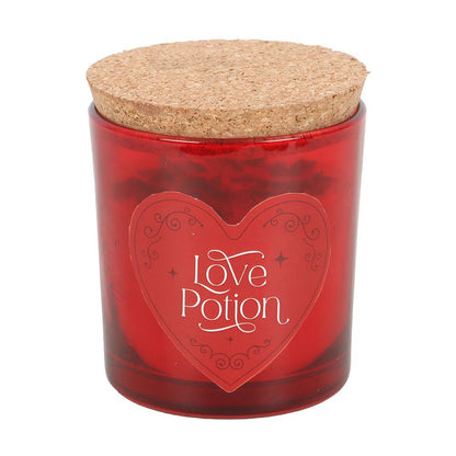 Love Potion Raspberry Crystal Chip Candle - MarshallsHealthShop
