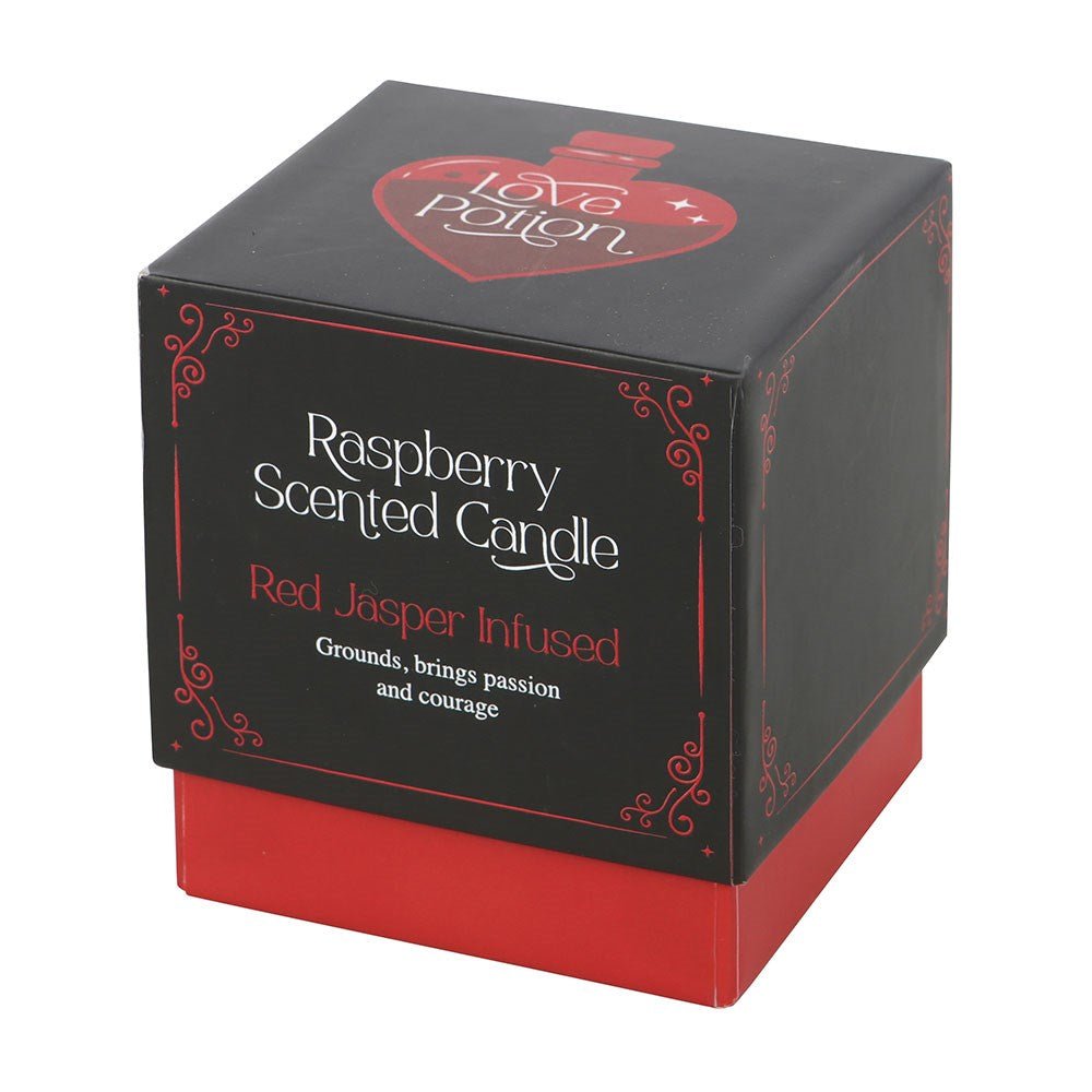 Love Potion Raspberry Crystal Chip Candle - MarshallsHealthShop