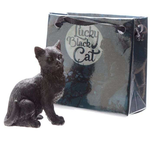 Lucky Black Cat in a Mini Gift Bag - MarshallsHealthShop