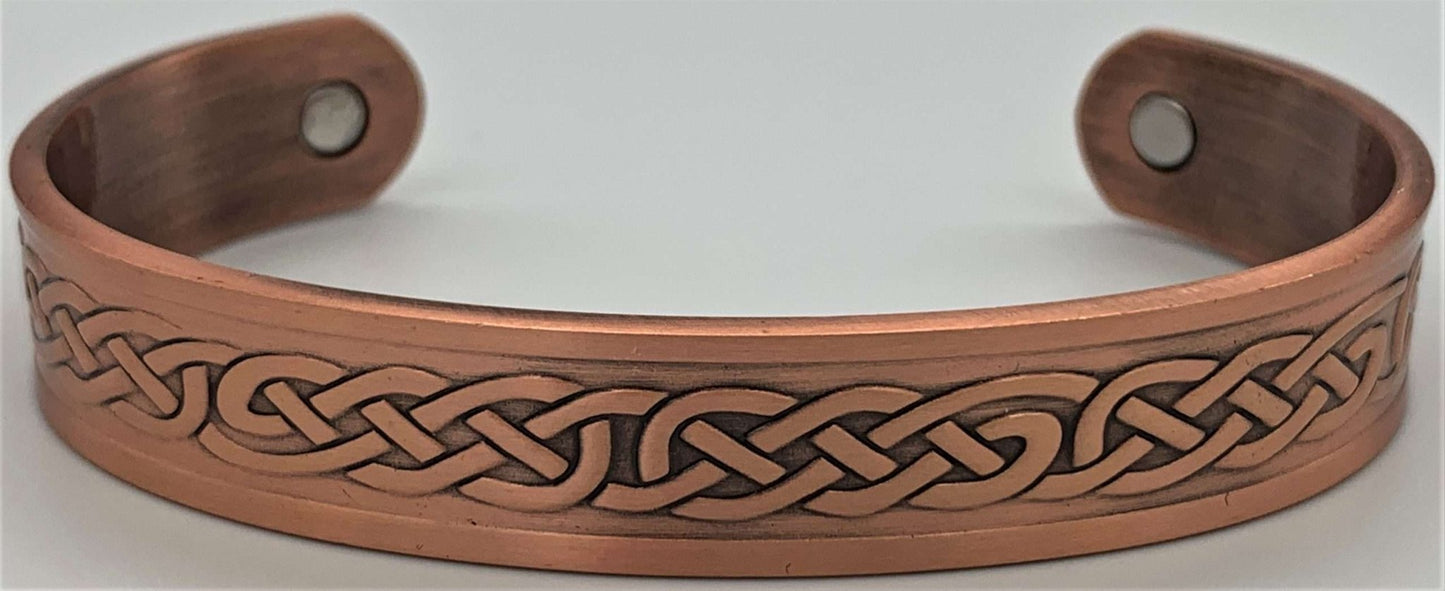 Magnetic Copper Bracelet Celtic Knot - MarshallsHealthShop