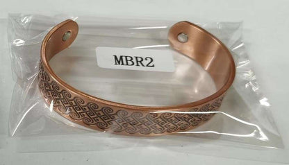 Magnetic Copper Bracelet Koru Swirl - MarshallsHealthShop