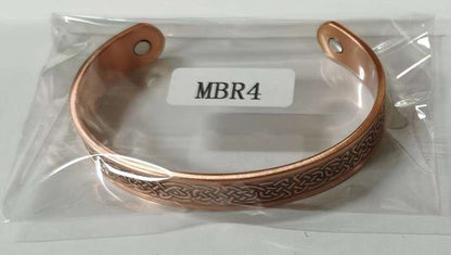 Magnetic Copper Bracelet Triquetra - MarshallsHealthShop