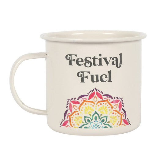 Mandala Enamel Mug - MarshallsHealthShop