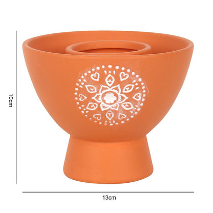 Mandela Natural Terracotta Smudge Bowl - MarshallsHealthShop