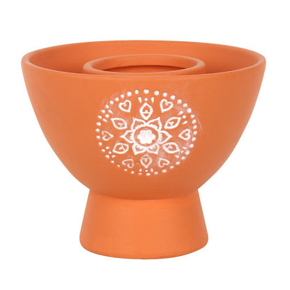 Mandela Natural Terracotta Smudge Bowl - MarshallsHealthShop