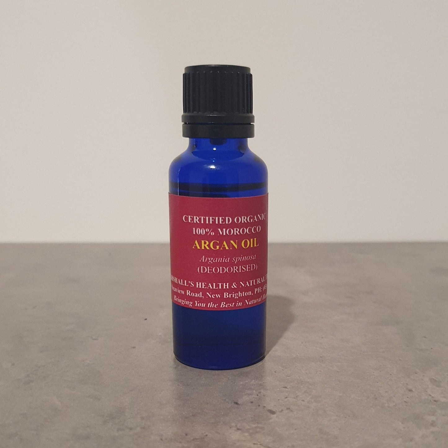 Marshall's Argan Oil Organic - MarshallsHealthShop