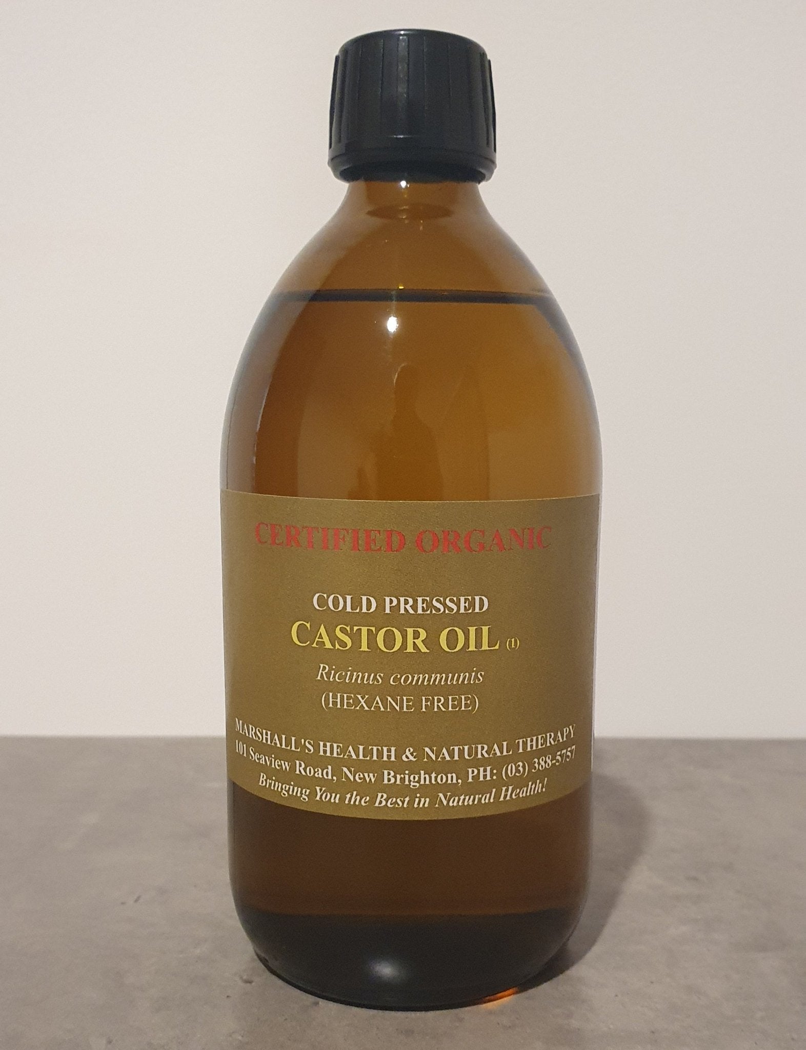 Marshall's Castor Oil Organic - MarshallsHealthShop