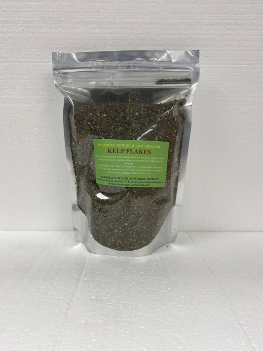 Marshall's Organic New Zealand Kelp Flakes - 1st Stop Marshall's Health Shop, Gift Shop! - Heath and Natural Therapy New Brighton Christchurch - Naturopath