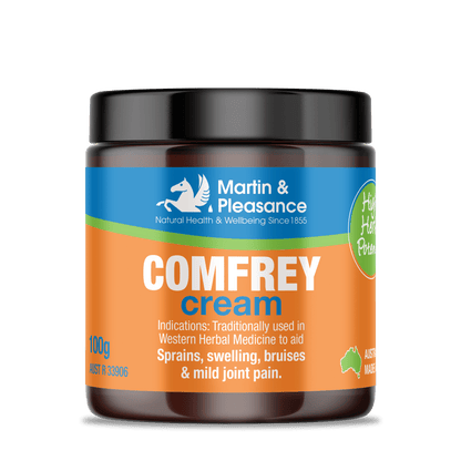 Martin & Pleasance Herbal Cream Natural Comfrey 100g - MarshallsHealthShop